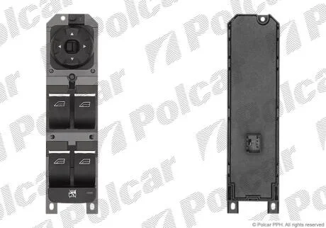 Блок кнопок склопідіймача Polcar 3219P-70