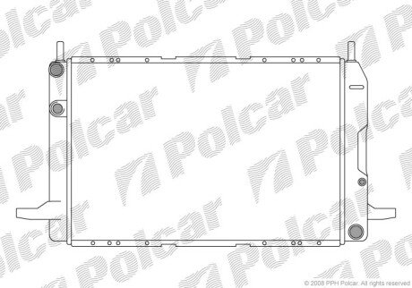 Радіатори охолодження Polcar 322308A4