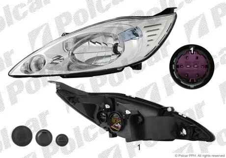 Фара основна Polcar 3233100E