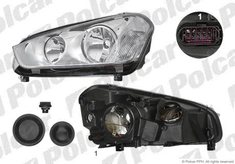 Фара основная Polcar 3236100E