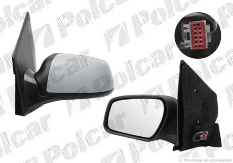 Дзеркало зовнішнє правий Polcar 3237524E