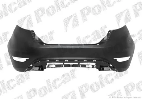 Бампер задний Polcar 323896JUA