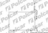 Радіатор кондиціонера (Конденсатор) без осушувача Polcar 3238K8C2S
