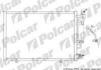 Радіатор кондиціонера (Конденсатор) з осушувачем Polcar 3238K8C3