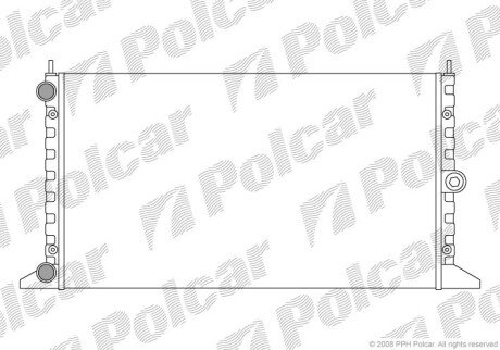 Радіатори охолодження Polcar 324008-4