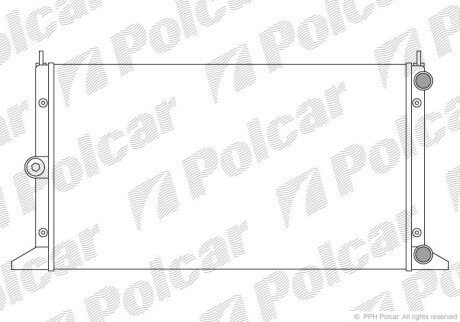 Радіатори охолодження Polcar 324008A3 (фото 1)