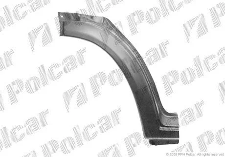 Ремкомплект підкрилка переднього правий Polcar 324402-5