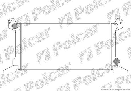 Радіатори охолодження Polcar 324408A1