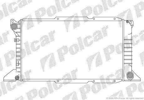 Радіатори охолодження Polcar 324608-2