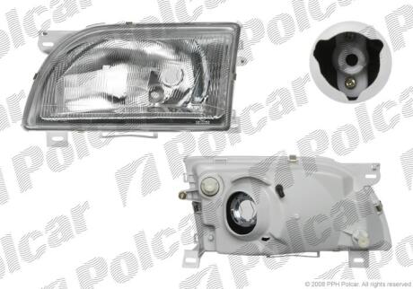 Фара основна права H4, W5W Polcar 3246100E
