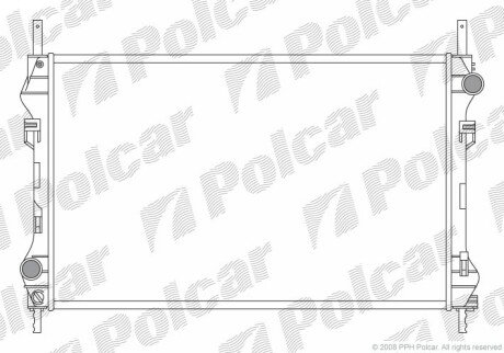 Радіатори охолодження Polcar 324708A1