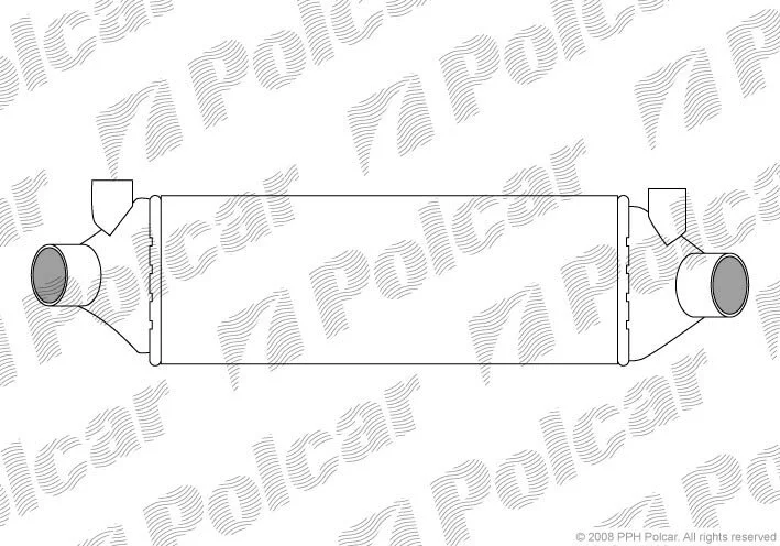 Радиаторы воздуха (Интеркулеры) Polcar 3247J8-1 (фото 1)