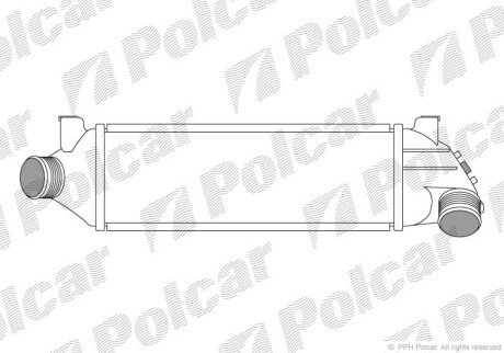 Радиаторы воздуха (Интеркулеры) Polcar 3247J8-2