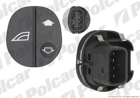 Блок кнопок склопідіймача Polcar 3247P-72