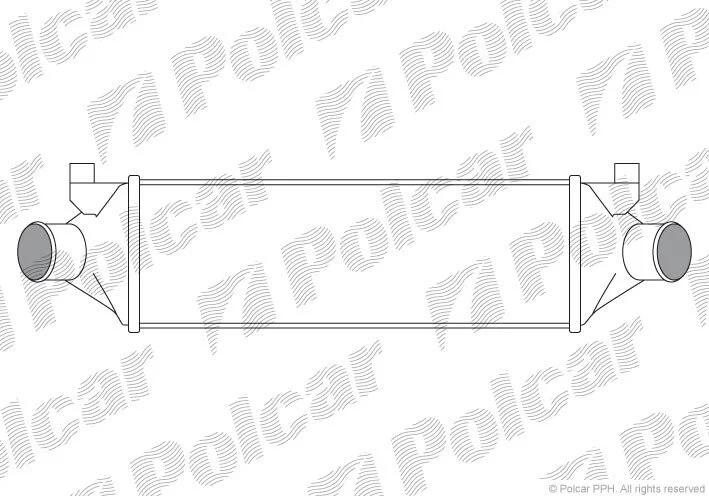 Радиаторы воздуха (Интеркулеры) Polcar 3248J8-2 (фото 1)