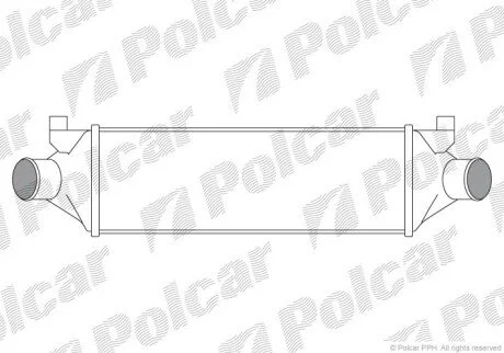 Радиаторы воздуха (Интеркулеры) Polcar 3248J8-2