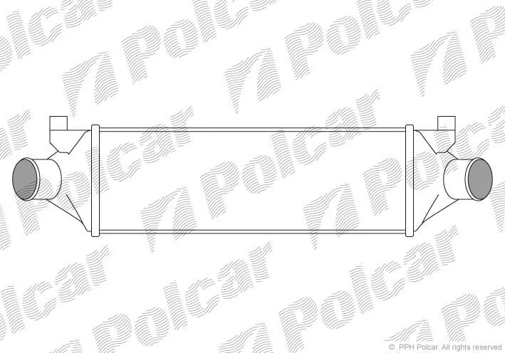 Радиаторы воздуха (Интеркулеры) Polcar 3248J82X (фото 1)