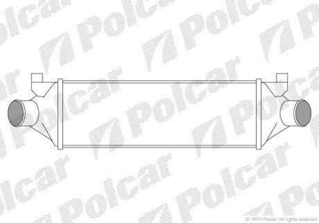 Радіатори повітря (Інтеркулери) Polcar 3248J82X