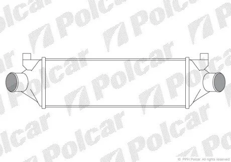 Радиаторы воздуха (Интеркулеры) Polcar 3248J82X