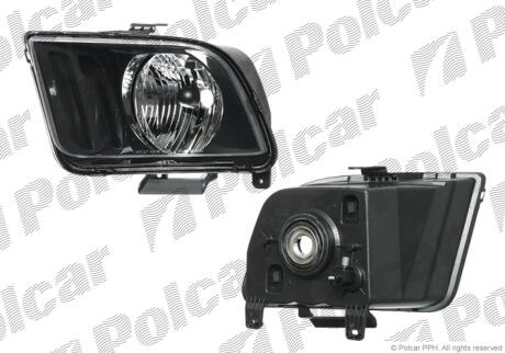 Фара основная правая H13 Polcar 325310-0