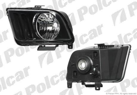 Фара основная правая H13 Polcar 325310-2