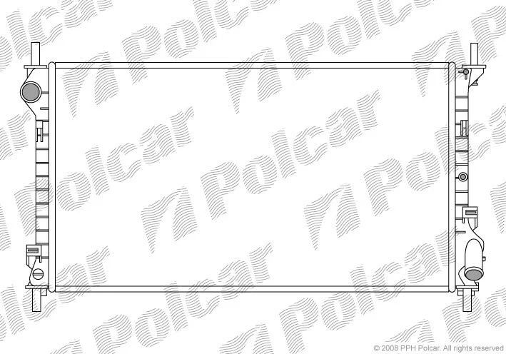 Радіатори охолодження Polcar 325608-3 (фото 1)