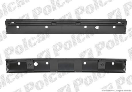Бампер задній Polcar 325696-1