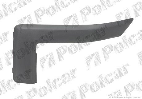 Молдинг бампера левый Polcar 325807-5