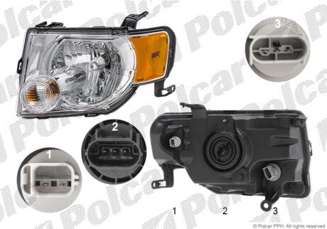 Фара основна Polcar 326209