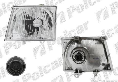 Фара основная Polcar 326809-E