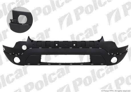 Бампер передний Polcar 327707-7