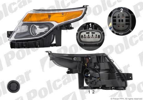 Фара основная Polcar 327710