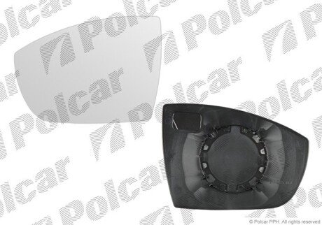 Вставка зовнішнього дзеркала лівий Polcar 3280542E