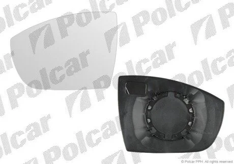 Вставка наружного зеркала правый Polcar 3280552E