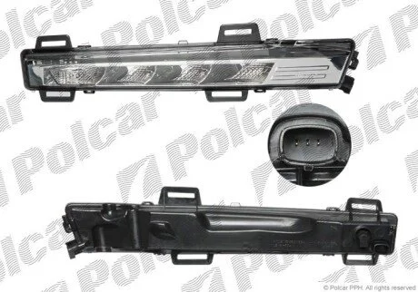 Фара денного світла Polcar 3281292E