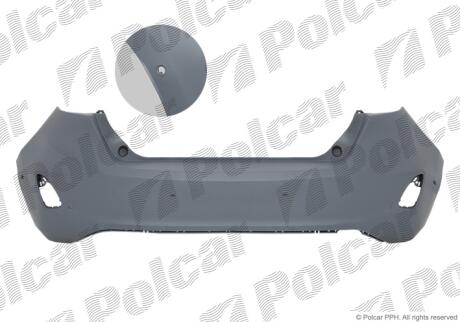 Бампер задний Polcar 32B2961J