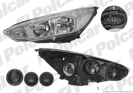 Фара основная Polcar 32C210-E