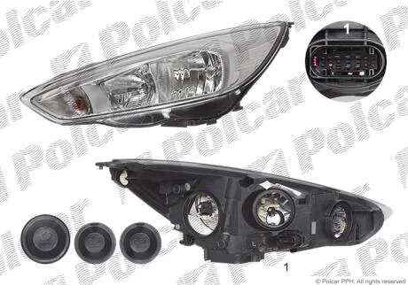Фара основная Polcar 32C210-X