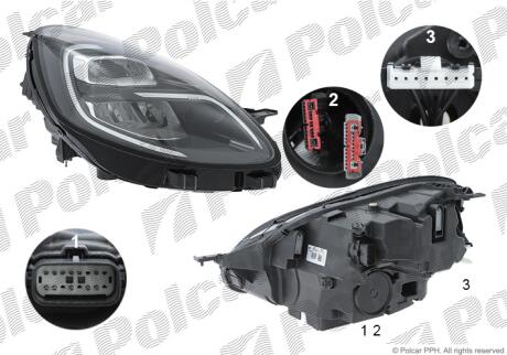 Фара основна Polcar 32L3095V