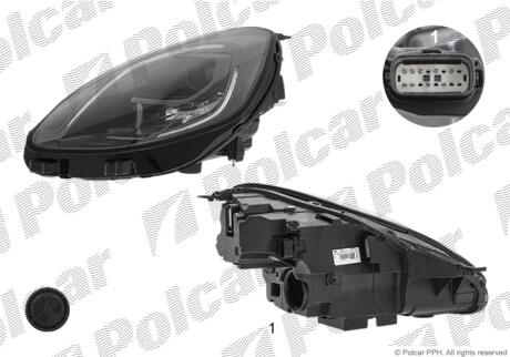 Фара основна Polcar 32L309-V