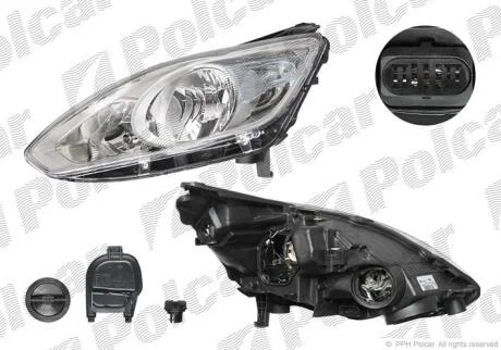Фара основная Polcar 32M110-V