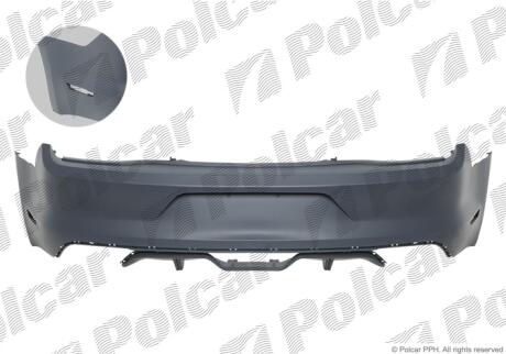 Бампер задній Polcar 32S196UA