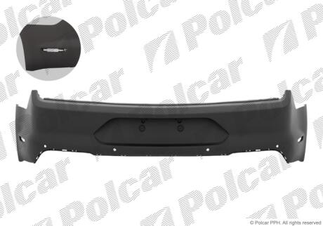 Бампер задний Polcar 32S296-1