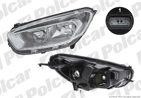Фара основная Polcar 32U3094E