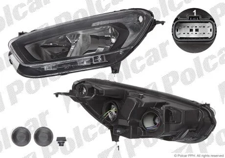 Фара основна Polcar 32U3103E