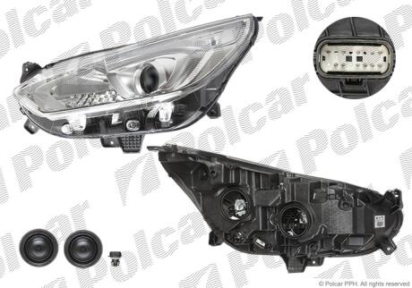 Фара основная Polcar 32V109-E