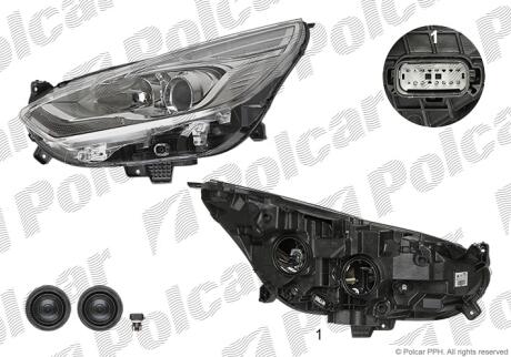 Фара основная Polcar 32V1101V
