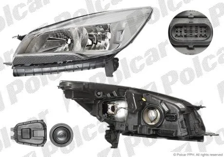 Фара основная Polcar 32X1101V