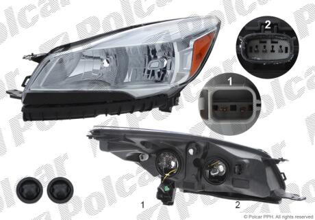 Фара основная Polcar 32X110