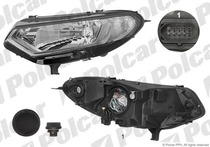 Фара основна Polcar 32X210-E (фото 1)